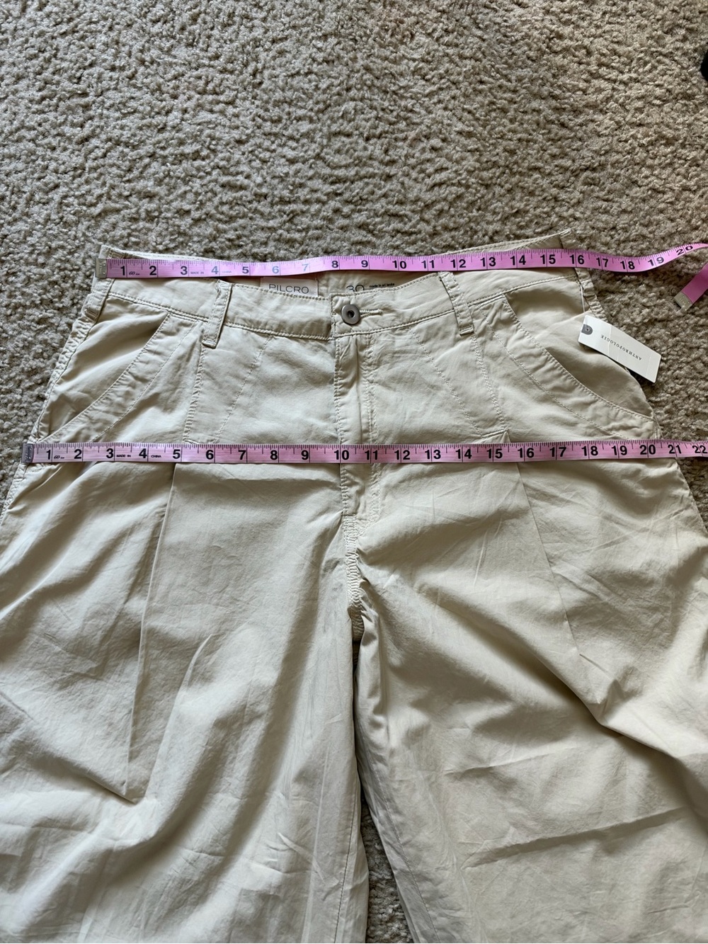 Pilcro Khaki Balloon Casual Pants 30 - Picture 10 of 15